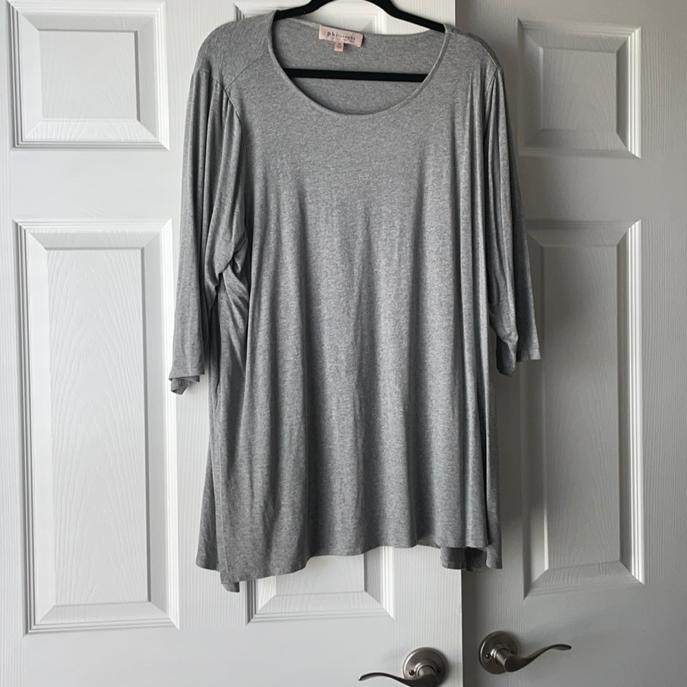 Gray 3x tunic